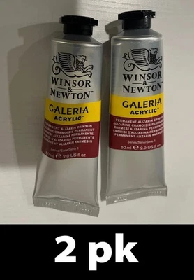 2pk Winsor & Newton Galeria Acrylic Paint 2120-466 Alizarin Crimson 2oz ea OTHER - Image 1 of 4