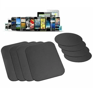 8* Universal Metal Plates w/Adhesive for Magnetic Car Mount Phone Holder Cradle - Photo 1 sur 6