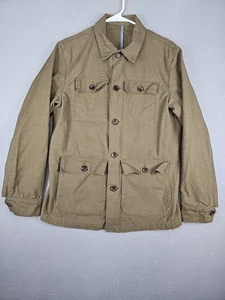 Chaqueta Epaulet Los Angeles Para Hombre Talla 38 Verde Ejército Botón Frontal Hecha en EE. UU. - Imagen 1 de 11