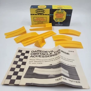 AURORA MODEL MOTORING DAREDEVIL OBSTACLE COURSE in BOX w/Instructions - Picture 1 of 8