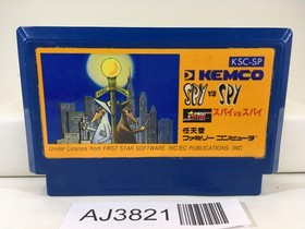 AJ3821 Spy vs. Spy Nintendo Famicom NES Japan