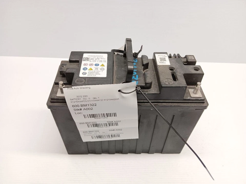 GENUINO BMW 12V LITIO DOBLE SISTEMA DE ALMACENAMIENTO 10AH Acumulador 10AH 132Wh 5A4AF23- Foto 1 de 4