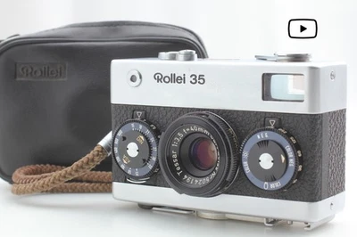 All Works [MINT] Rollei 35 Germany Tessar 40mm f/3.5 Lens Film Camera From JAPAN - Image 1 of 4