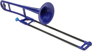 pBone Music pBone Trombone - Blue - Picture 1 of 10