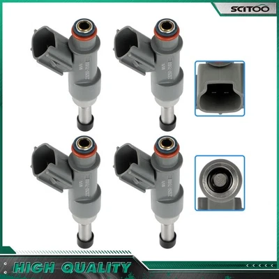 4 inyectores de combustible para Toyota Tacoma 2005 2006 2007 2008 2009 2010-2016 2,7 L Foto 1 de 4