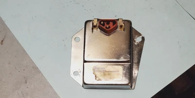 Chrysler/Dodge/plymouth Electronic Ignition Chrome Voltage Regulator Reman - Image 1 of 4