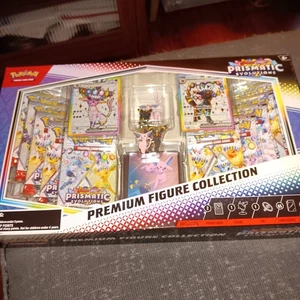 Pokemon Prismatic Evolutions Premium Figuren Sammlung Umbreon und Espeon - Bild 1 von 3