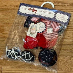VanderBear Ware Hoppy Vanderhare Yankee Doodle Patriótico Rojo Blanco Azul Conjunto - Imagen 1 de 3