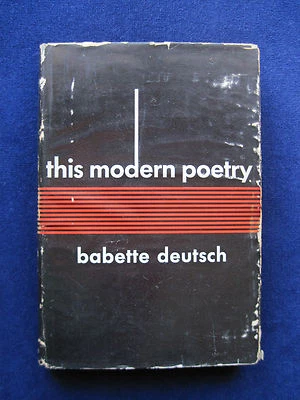 THIS MODERN POETRY by Babette Deutsch - Image 1 of 4