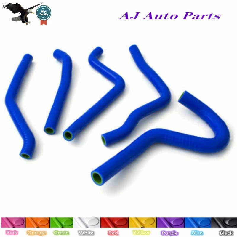 KITS DE MANGUERA DE RADIADOR DE SILICONA AZUL PARA KAWASAKI KX 250 1990 1991 1992 1993  Foto 1 de 3
