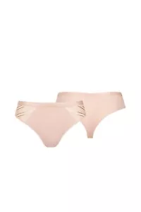 LISCA 022344 PRINCESS Brasil slip con tulle 36-44 rosa pastello PX - Foto 1 di 6