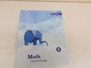 % Math 5 Lesson Guide 2019 Hardcover K12 Summit Curriculum - Picture 1 of 7