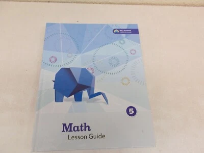 % Math 5 Lesson Guide 2019 Hardcover K12 Summit Curriculum - Image 1 of 4