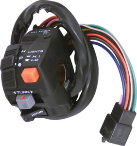 Interruptor múltiple deportivo doble universal K&S se adapta a manillares de 7/8" 12-0040 - Imagen 1 de 1