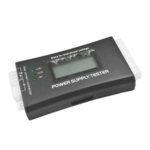 Test Digital LCD Power Bank Supply Tester Computer 20/24 Pin Power Supply Tester