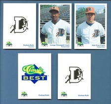 1992 Classic Best Durham BULLS Header Card #1
