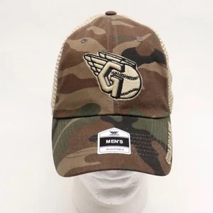 NUEVO Cleveland Guardians Camuflaje Camionero Sombrero Malla Snapback Gorra Fan Favorito OSFA MLB - Imagen 1 de 10