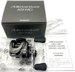 SHIMANO 23 Metanium 101HG LEFT Handed Bait Casting Reel In Box JAPAN "Near Mint" - Picture 1 of 24