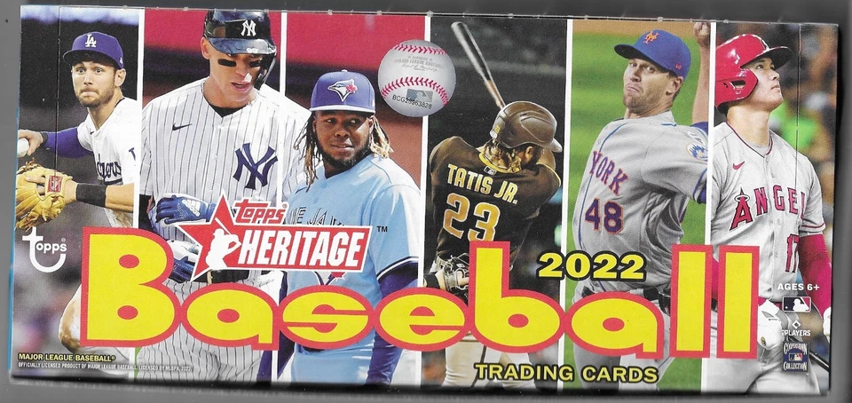 2022 Topps Heritage Baseball Singles - Complete Your Set - You Pick - Pack Fresh - Image 1 of 1