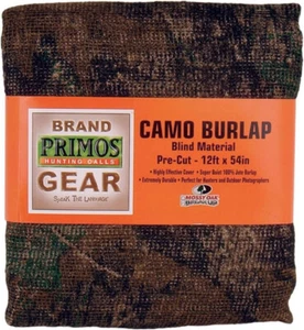 Mossy Oak Burlap Hunting Blind Material, 12' x 54" Mossy Oak Camo Break-Up NOS - Picture 1 of 7