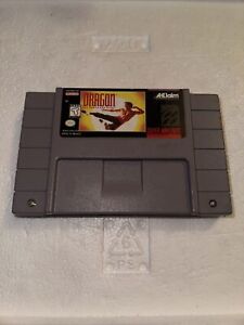 Dragon The Bruce Lee Story - Super Nintendo SNES Cartridge 1992 Cart Only Tested