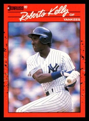 1990 Donruss # 192 - Roberto Kelly - New York Yankees - Image 1 of 2