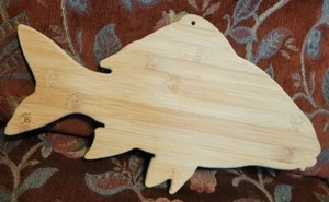 Tabla de cortar totalmente en forma de pez bambú - Imagen 1 de 2