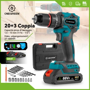 Trapano Avvitatore a Batteria 20+3 Cacciavite elettrico Per 18V Makita - Bild 1 von 18