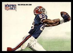 1991 Pro Set #406 Andre Reed Buffalo Bills PB Football Card NM Free Shipping - Picture 1 of 2