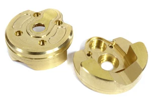 Precision CNC Machined Brass 82g Each Portal Cover (2) for Axial 1/10 SCX10 III - Picture 1 of 1