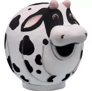 Gord-O COW Bird House Gordo FARM Farmhouse Art Songbird Essentials Gourd - Picture 1 of 2
