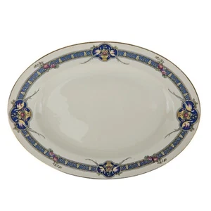 Vtg Rosenthal Continental Ivory The Lido Oval Serving Platter  12.75"x9.5" RARE - Picture 1 of 7