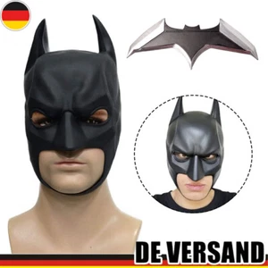 DHL Cosplay Batman Maske Vollkopf Superheld Maskerade Halloween Maske Requisiten - Bild 1 von 15
