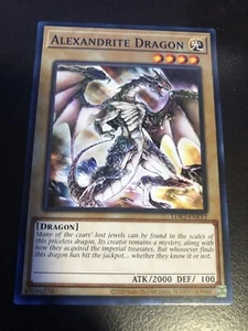 Yu-Gi-Oh! - Alexandrite Dragon - LDK2-ENK12 - Common - UNLIMITED  ED. - NM/M - Picture 1 of 1