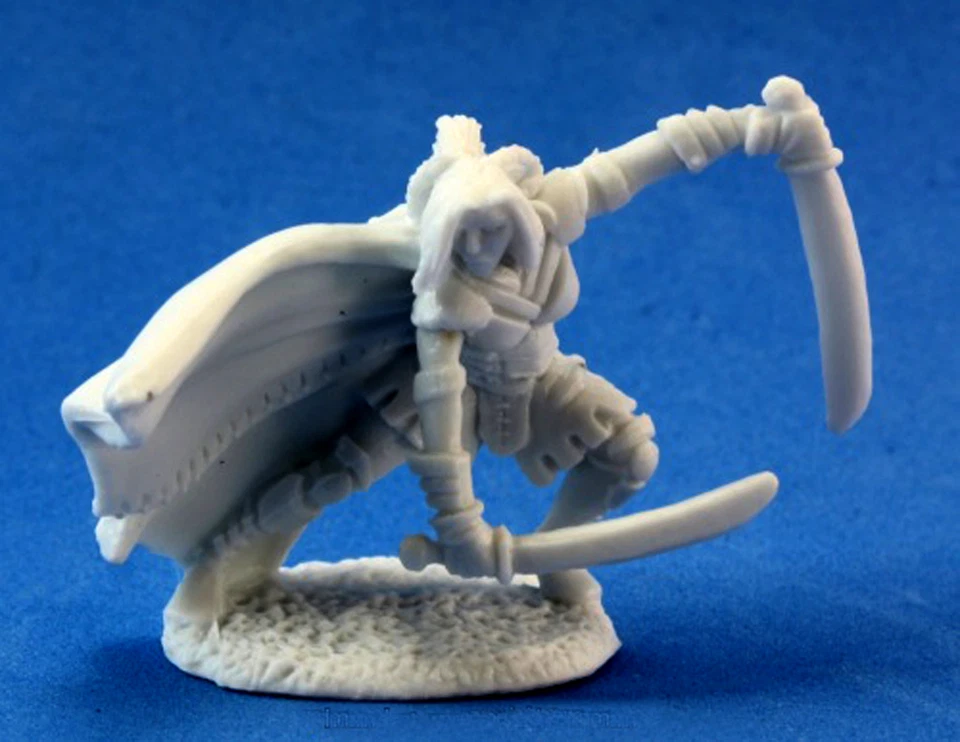 1x MICHELLE ECLAIREUR - BONES REAPER figurine miniature fantasy d&d ranger 77022