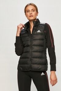 adidas Essentials Light Down Womens Ladies Outdoor Vest Gilet Black RRP £84.99