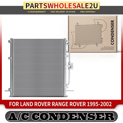 Condensador de aire acondicionado con soporte para Land Rover Range Rover 1995-2002 Foto 1 de 4