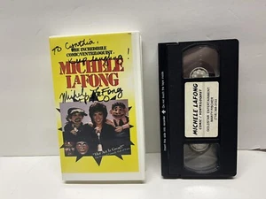 SIGNED Michele LaFong - VHS - Comic Ventriloquist rare item magic - Picture 1 of 3