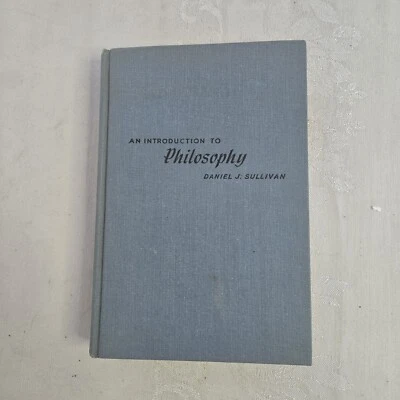 AN INTRODUCTION TO PHILOSOPHY by Daniel J. Sullivan - 1964 - Catholic Foto 1 de 4
