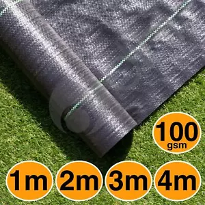 More details for weed membrane control fabric ground cover sheet garden landscape heavy duty