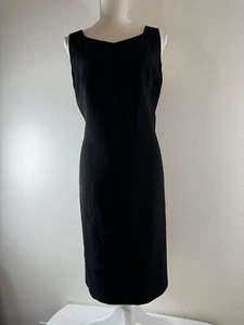 VTG Harold Powell Black Dress Size 12 Made in Italy Size 12 90's Y2K - Picture 1 of 14