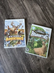 Pacchetto Cabela's Outdoor Adventures & Mathew's Bowhunting per Nintnedo Wii - Foto 1 di 3