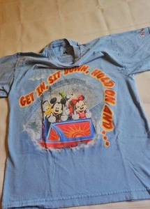 Disney California Screamin Rollercoaster Youth Medium Shirt *Mini Stain* - Picture 1 of 10