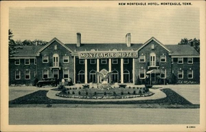 New Monteagle Hotel Vintage Linen,TN Marion County Tennessee Postcard - Picture 1 of 2