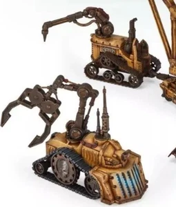 Galvanic Servohaulers Crane Sector Mechanicus Terrain Necromunda Warhammer 40k - Imagen 1 de 3