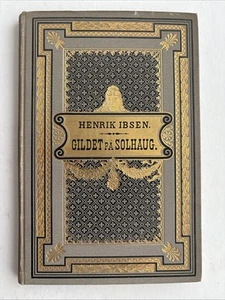 Ibsen 1883 Gildet pa Solhaug 1st Edition - Picture 1 of 7