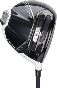 TaylorMade MyStealth 2 Plus White/Black w/Blue Face 9* Driver Regular Very Good - Picture 1 of 7