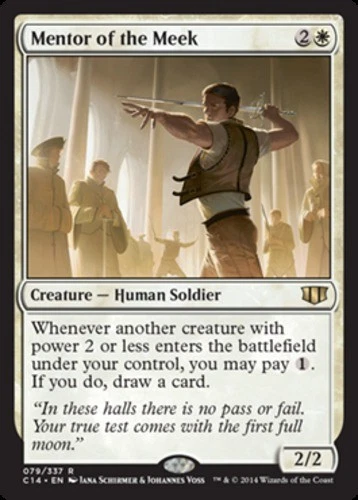 Mentor of the Meek - Commander 2014 #079/337 MTG Magic The Gathering - Image 1 of 1
