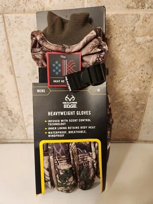 Realtree Edge Heavyweight Gloves Mens Medium - Image 1 of 2