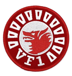 VF-1 Wolfpack Squadron Patch - Haken und Schleife, 4" - Bild 1 von 2